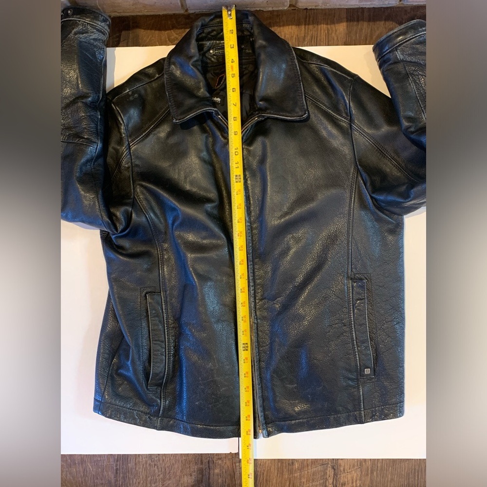 Leather Wilson Men’s Jacket - Size L - Thinsulate Insulatiom - Picture 15 of 16